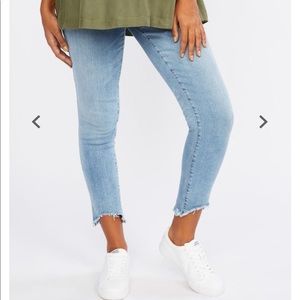 Secret Fit Belly Skinny Leg Maternity Ankle Jeans
